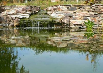 New pond and folly project
