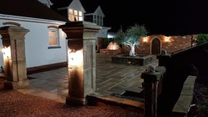 courtyard at night 2